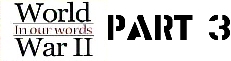 WWII-IN OUR WORDS LOGO